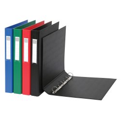 Exacompta Ringbuch A4 Polypropylen 4 Ringe 25 mm Farbig assortiert 10 Stück