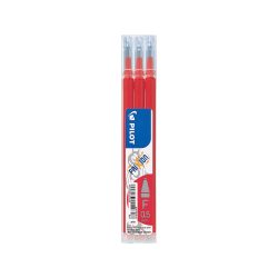 Pilot FriXion Ball/Clicker Refill Stiftminen 0.4 mm Rot 3 Stück