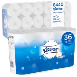 Kleenex Recycled Toilettenpapier 3-lagig 8440 36 Rollen à 350 Blatt