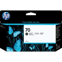 HP 70 Mattschwarz DesignJet Tintenpatrone, 130 ml - Tintenpatrone