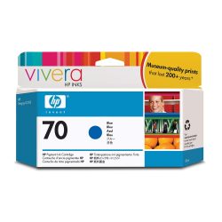 HP Tintenpatrone 70 blue C9458A DesignJet Z2100/3100 130ml