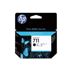 HP Tintenpatrone 711 HY schwarz CZ133A DesignJet T120/520 80ml
