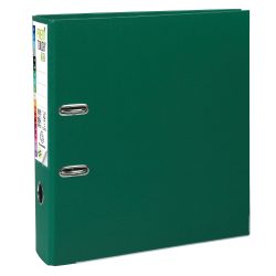 Exacompta PremTouch Ordner A4 Maxi 80 mm Dunkelgrün 2 Ringe Pappkarton, PP (Polypropylen) Glatt Hochformat