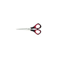 WEDO Schere für Rechtshänder Schwarz, Rot 160 mm
