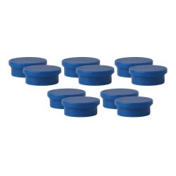 Niceday Whiteboard Magnete Blau 2 cm 10 Stück