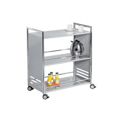 Kerkmann Servierwagen Artline 3371 Chrom Alusilber 700 x 400 x 840 mm