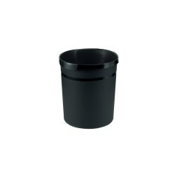 HAN, Papierkorb 18 l HAN Grip (Ø x H) 312 mm x 350 mm Schwarz 1 St.