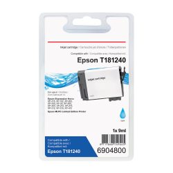 Office Depot 18XL Kompatibel Epson Tintenpatrone C13T18124012 Cyan