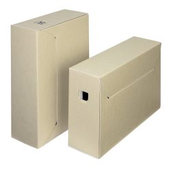 Loeff's Archivbox Weiss, Braun 39 x 26 x 11,5 cm 50 Stück