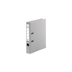 Falken Chromocolor Ordner A4 50 mm Grau 2 Ringe S50 PP (Polypropylen) Beschichtet Hochformat