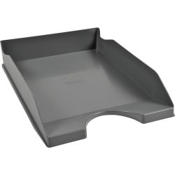 Office Depot Briefablage C4 Kunststoff Dunkelgrau 25,5 x 34,8 x 6,5 cm