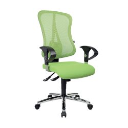 TOPSTAR Ergonomischer Bürostuhl Head Point SY Netzstoff, Stoff Grün