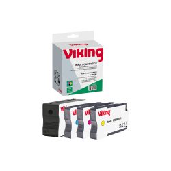Office Depot 950XL / 951XL Kompatibel HP Tintenpatrone C2P43AE Schwarz, Cyan, Magenta, Gelb Multipack 4 Stück