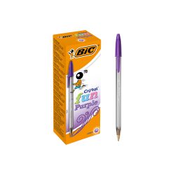 BIC Cristal Fun Kugelschreiber Lila Breit 0.6 mm 20 Stück