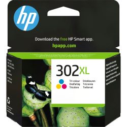 HP Tintenpatrone 302XL color F6U67AE OfficeJet 3830 330 Seiten