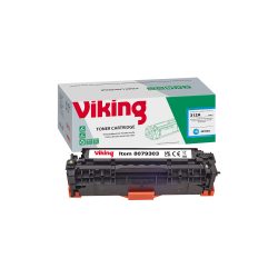 Viking 312A Kompatibel HP Tonerkartusche CF381A Cyan