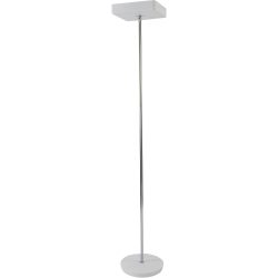 Alba Stehlampe Fluosquare BC Weiß