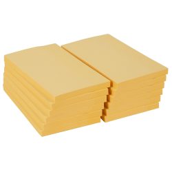 Office Depot Extra Sticky Haftnotizen 127 x 76 mm Pastellgelb Quadratisch 12 Stück à 90 Blatt