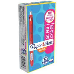 Papermate InkJoy Gelschreiber 0.7 mm Rot 12 Stück
