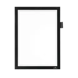 DURABLE Duraframe Note A4 499301 selbstklebend, schwarz