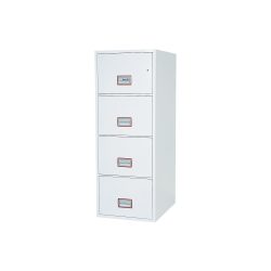 Phoenix Feuersicherer Hängeregistraturschrank FS2264K Weiß 530 x 805 x 1.405 mm