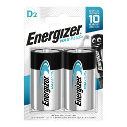 Energizer D Alkali-Batterien Max Plus LR20 1,5 V 2 Stück