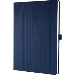Sigel Conceptum A4 Gebunden Midnight Blue Hardcover-Notizbuch Liniert 97 Blatt
