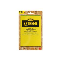 Post-it Extreme Haftnotizen 114 x 178 mm Farbig Sortiert Rechteckig 2 Stück à 25 Blatt