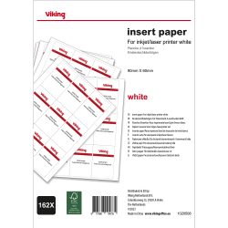 Office Depot Einsteckschild blanko 90 x 60 mm 162 Stück