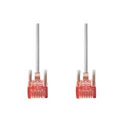 nedis Cat 6 UTP Netzwerkkabel CCGP61010BU30 1 x RJ45 Stecker auf 1 x RJ45 Buchse 5m Grau