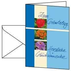 Sigel Geburtstagskarte DS610 DIN A6 220 g/m² Sortiert 10 Stück