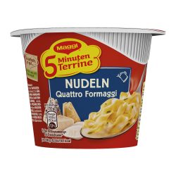 Nestlé Maggi 5 Minuten Terrine Nudeltopf Quattro Formaggi 8 Stück