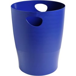 Office Depot Papierkorb Blau 26,3 x 26,3 x 33,5 cm