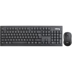 Ativa Drahtlose Tastatur und Maus HKM8117 Schwarz QWERTZ