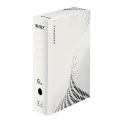 Leitz easyboxx Archivschachteln 6132 900 Blatt A4 Weiß Karton 10 x 35 x 25 cm 25 Stück