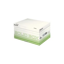 Leitz Solid Aufbewahrungsbox 6117 Mit Klappdeckel Größe S Hellgrün Karton 26,5 x 37 x 19,5 cm 10 Stück