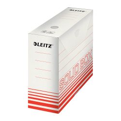 Leitz Solid Archivschachteln 6128 900 Blatt A4 Hellrot Karton 10 x 25,7 x 33 cm 10 Stück