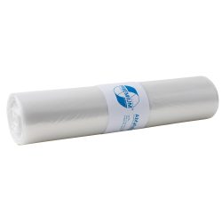 DEISS LDPE Premium Mittlere Belastung Müllsäcke 120 L Transparent PE (Polyethylen) 60-37 Mikron 25 Stück