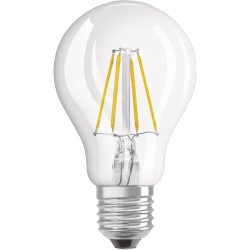 Osram Retrofit Classic A Glühbirne Glasklar E27 4.8 W Warmweiß