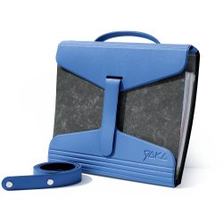 YAKA Ordnertasche PVC Dunkelblau 2 Stück