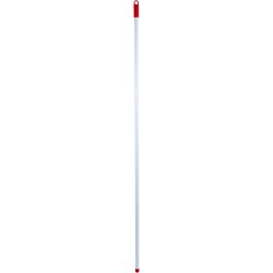 BETRA Besenstiel 2,6 x 2,6 x 130 cm Weiß, Rot
