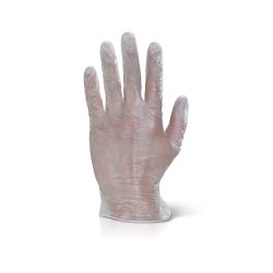 CLICK MEDICAL Handschuhe PVC Grösse L Transparent 100 Stück