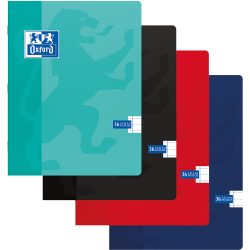 OXFORD-Übungsheft Farbig assortiert liniert A5 21 x 14,8 cm 36 Blatt