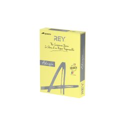 Rey Getöntes Papier DIN A4 Farbiges Papier Kanariengelb 120 g/m² 250 Blatt