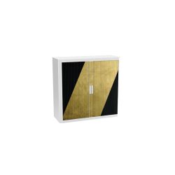 PAPERFLOW easyOffice 1M Rollladenschrank 1040x1100x415mm PERSO DIAGONALE