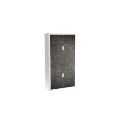 PAPERFLOW easyOffice 2M Rollladenschrank 2040x1100x415mm PERSO ALTEN LEDER