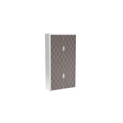 PAPERFLOW easyOffice 2M Rollladenschrank 2040x1100x415mm PERSO ART DECO - DUNKELHEIT