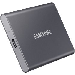 Samsung - T7, Portable SSD, Grau, 1 TB