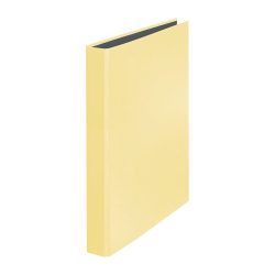 Falken Ringbuch PastellColor A4 Karton 2 Ringe 25 mm Gelb