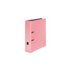 Falken PastellColour Ordner DIN A4 80 mm Rosa 2 Ringe Pappkarton Glänzend